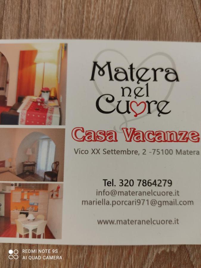 Matera Nel Cuore Exteriör bild